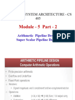 Stud CSA Mod 5p2 Arithmetic SuperPipeline