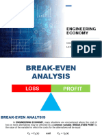 Neering Economy Presentation 9 Breakeven Analysis Part 1 1