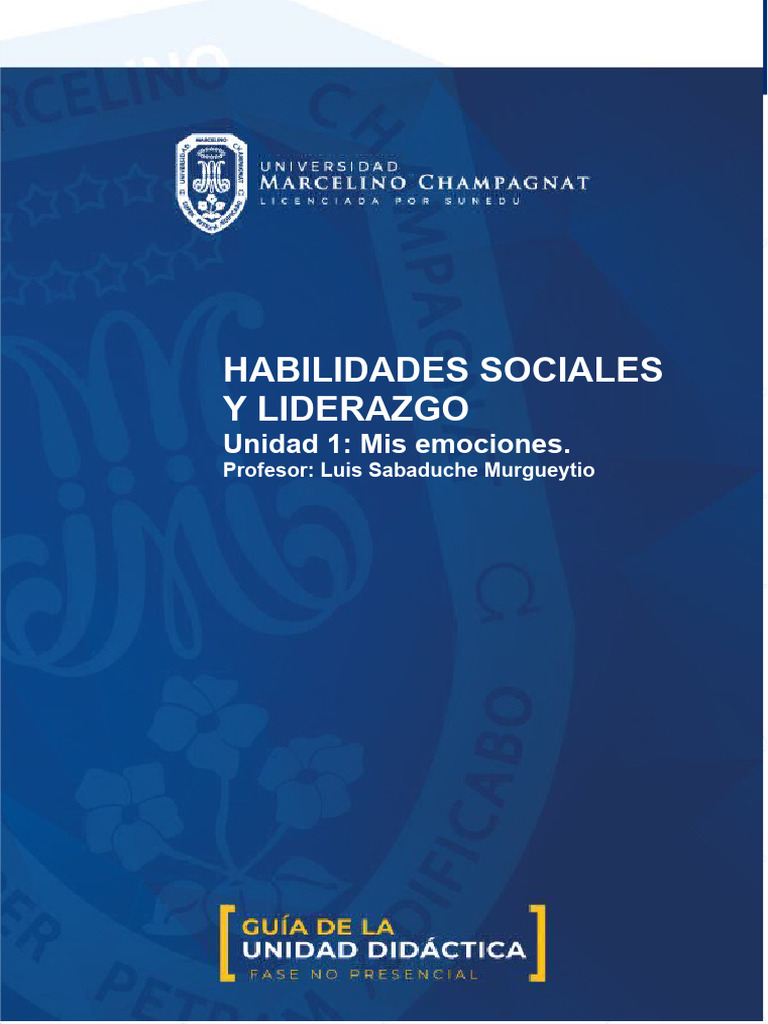 Habilidades Sociales y Liderazgo Emocional | PDF | Las emociones ...