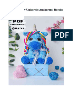 Marshmallow Unicornio Amigurumi Receita Gratis PDF
