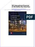 FULL Download Ebook PDF International Financial Management 9th Edition by Cheol Eun PDF Ebook