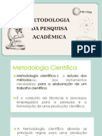 Metodologia Da Pesquisa Acadêmica