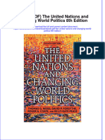Ebook PDF The United Nations and Changing World Politics 8th Edition PDF