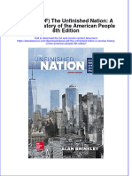 Ebook PDF The Unfinished Nation A Concise History of The American People 8th Edition PDF