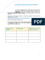 Groupwork - Online Respiration Practical - Prof Essop - 2023