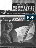 EBOOK Pierre Saurel - Les Aventures Etranges de L Agent IXE-13 26 Sir George Assassine