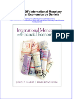 FULL Download Ebook PDF International Monetary Financial Economics by Daniels PDF Ebook