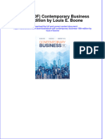 Ebook PDF Contemporary Business 18th Edition by Louis e Boone PDF