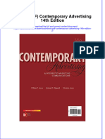 Ebook PDF Contemporary Advertising 14th Edition 2 PDF