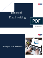Basics of Email Writing