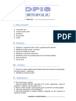 Opis Portofoliu Cadru Didactic