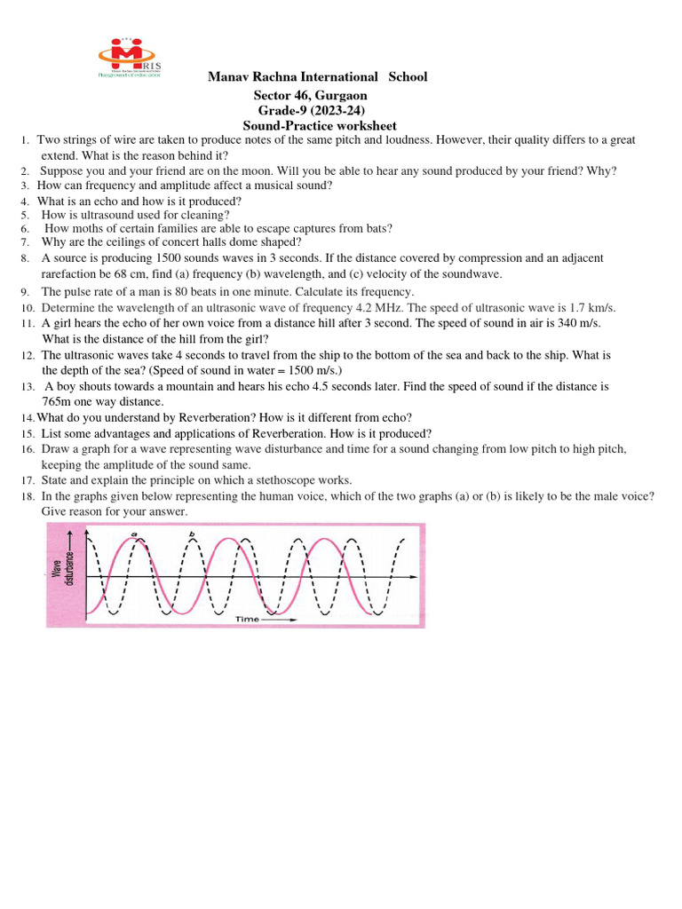 Grade 9 Sound Practice Worksheet | PDF | Foreign Language Studies
