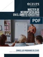 Master en Neuropsicologia en El Ambito Educativo Ceupe