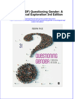 Ebook Ebook PDF Questioning Gender A Sociological Exploration 3rd Edition PDF