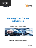 BSU-ESL Module Handbook (Planning Your Career in Business) 2022 (V-3)