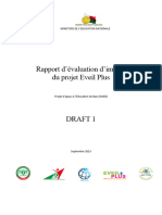 DRAFT 1 - Rapport de L'évaluation D'impact EEC - POUR VALIDATION