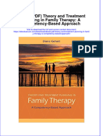 Ebook PDF Theory and Treatment Planning in Family Therapy A Competency Based Approach PDF