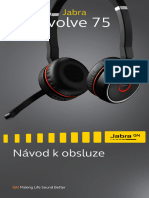 Jabra Evolve 75 User Manual - CZ - Czech - RevE