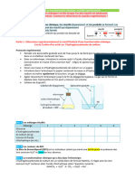 CHAPITRE 9 Activité Expérimentale