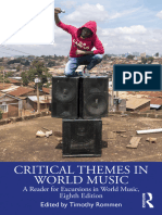 Critical Themes in World Music - A Reader For Excursions in World Music, Eighth Edition by Timothy Rommen (Editor)