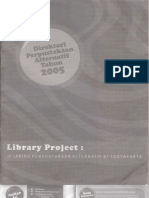 2005 Direktori Perpus Alter Nat If Yogyakarta - BUKU