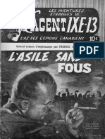 EBOOK Pierre Saurel - Les aventures etranges de l agent IXE-13 53 L asile sans fous
