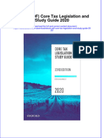 Ebook PDF Core Tax Legislation and Study Guide 2020 PDF