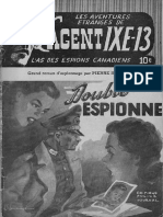 EBOOK Pierre Saurel - Les aventures etranges de l agent IXE-13 62 Double espionne