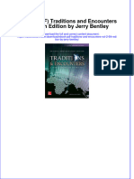 Ebook PDF Traditions and Encounters Vol 2 6th Edition by Jerry Bentley PDF
