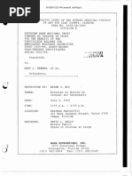 Bryan Bly Deposition