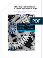 Ebook PDF Corporate Computer Security 5th Edition by Randall J Boyle PDF