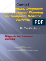 1 Examination, Diagnosis and Treatment Plan