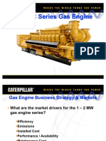 CaterpillerG3520C-Series Engine System