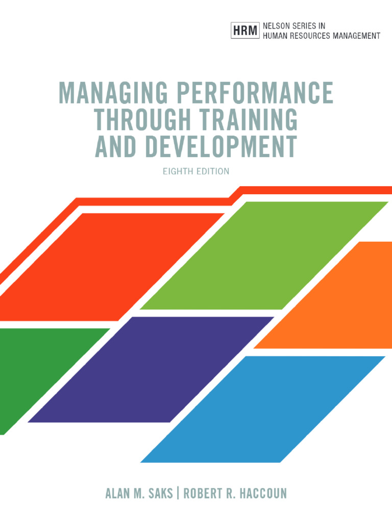 MANAGING TRAINING AND DEVELOPMENT TEXTBOOK intelligence overview
