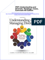 Ebook PDF Understanding and Managing Diversity Readings Cases and Exercises 6th Edition PDF