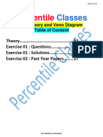 Set Theory & Venn Diagram 2023