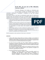 MF1443 - 3 - UD5 - E2Y - CP Nº5: "El Uso de La PDI. Ubicación, Mantenimiento y Recursos A Utilizar"