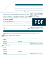 Codicil Form 15