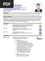 Muhammad Hassan CV - Resume PDF