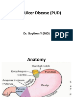 Peptic Ulcer Disease (PUD) : Dr. Goytiom Y (MD)