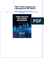 Ebook PDF Credit Analysis and Lending Management 4th Edition PDF