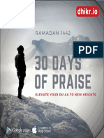 30 Days of Praise Ramadan 2021 With Dhikr - Io