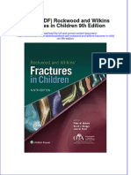 Ebook Ebook PDF Rockwood and Wilkins Fractures in Children 9th Edition PDF