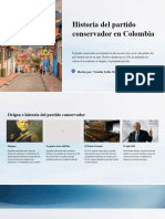 Historia Del Partido Conservador en Colombia