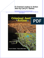 Ebook PDF Criminal Justice in Action 9th Edition by Larry K Gaines PDF