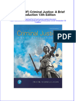 Ebook PDF Criminal Justice A Brief Introduction 13th Edition PDF