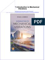 FULL Download Ebook PDF Introduction To Mechanical Vibrations PDF Ebook