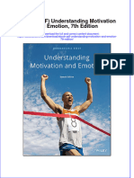 Ebook PDF Understanding Motivation and Emotion 7th Edition PDF