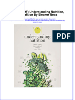 Ebook PDF Understanding Nutrition 4th Edition by Eleanor Noss PDF