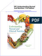 Ebook PDF Understanding Normal and Clinical Nutrition 11th Edition PDF
